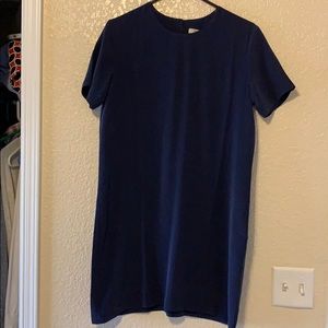 Grana 100% silk tee dress